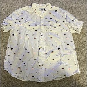 Sonoma cotton shirt for men XXL, summer, beach, umbrella